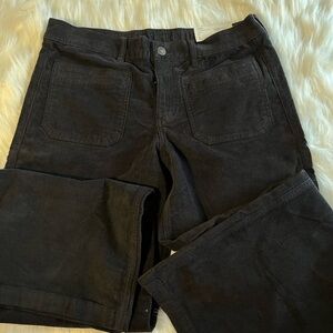 American Eagle Outfitters Black Flare Wide Leg Jeans